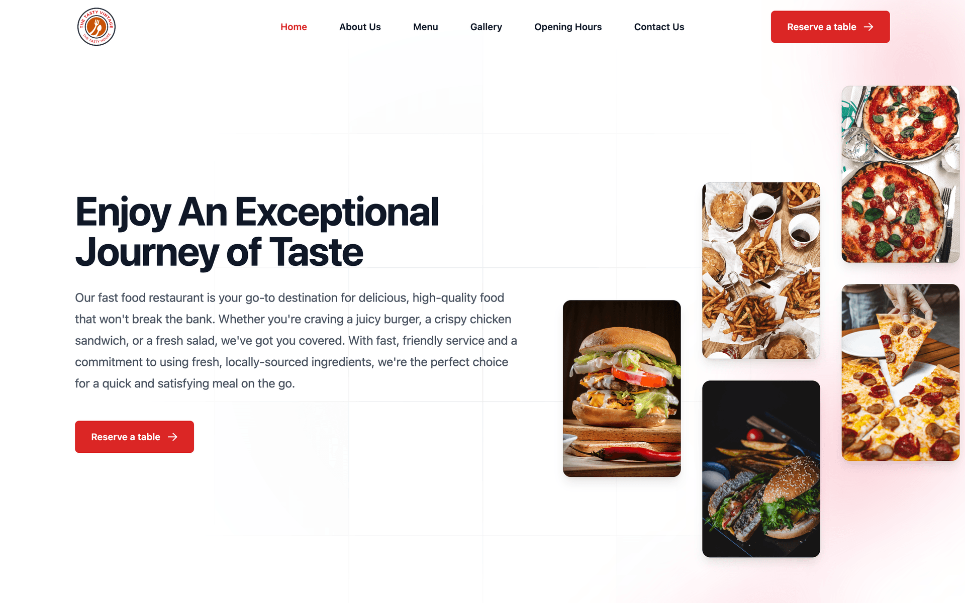 The Tasty Vintage Website